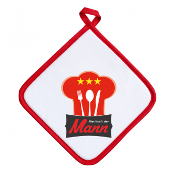 Topflappen "Mann"